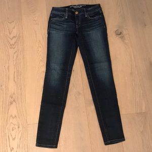 Dark-wash jeans